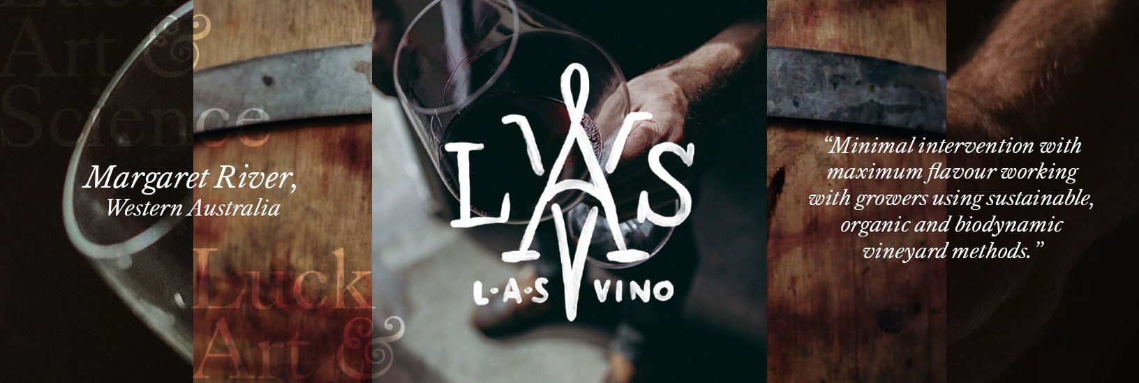 L.A.S Vino Wines Banner