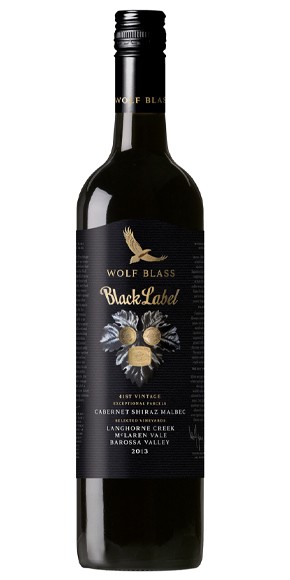 Wolf Blass Black Label  2013 - In Bond