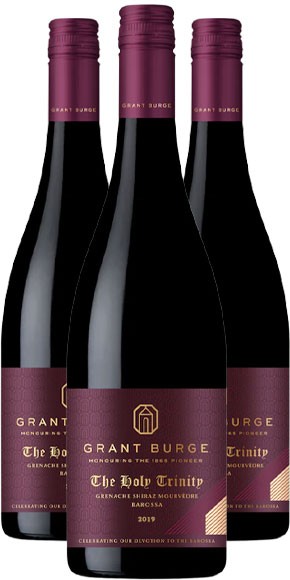 Grnt Burge The Holy Trinity Grenache Shiraz Mourvedre - 3 Pack
